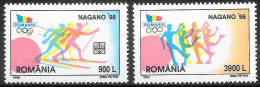 Romania/Roumanie: Sci Di Fondo, Pattinaggio, Cross-country Skiing, Skating, Ski De Fond, Patinage - Hiver 1998: Nagano