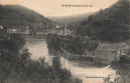 Estaing * Vue Sur Le Village Et Le Lot * Moulin Minoterie - Other & Unclassified