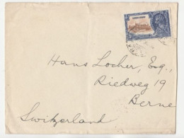 ANTIGUA- Sur Lettre  N°112  JUBILEE Pour BERNE (  Suisse) - 1858-1960 Crown Colony