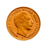 Preußen - Anlagegold: 1906, "Wilhelm II." 20 Mark Aus 900er Gold In Sehr Schöner - 5, 10 & 20 Mark Goud