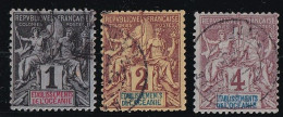 Océanie N°1/3 - Oblitéré - TB - Used Stamps