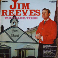 * LP *  JIM REEVES - WE THANK THEE (England 1962) - Religion & Gospel