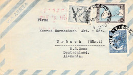 Lupo Cover Buenos Aires - Urach Germany 196? - Briefe U. Dokumente