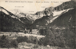 Lus La Croix Haute * Vue Sur Le Massif Du Dévoluy - Andere & Zonder Classificatie