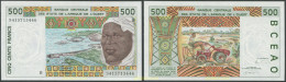 8093 BENIN 1994 BENIN WEST AFRICAN STATES 500 FRANCS 1994 SIGNATURE 26 - Benin