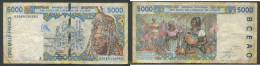 8207 SENEGAL 2023 SENEGAL 5000 FRANCS 2002 - Senegal