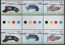 Australia 2012 MNH Sc 3699-3701 60c Nudibranchs Gutter - Mint Stamps