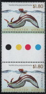 Australia 2012 MNH Sc 3704 $1.80 Nembrotha Purpureolineata Nudibranchs Gutter - Mint Stamps