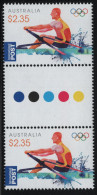 Australia 2012 MNH Sc 3730 $2.35 Rowing London Summer Olympics Gutter - Mint Stamps