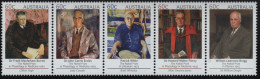 Australia 2012 MNH Sc 3756a 60c Portraits Of Australian Nobel Prize Winners Strip - Mint Stamps