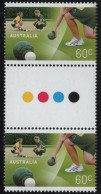 Australia 2012 MNH Sc 3804 60c Female Lawn Bowlers Gutter - Mint Stamps