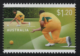 Australia 2012 MNH Sc 3805 $1.20 Male Lawn Bowlers - Mint Stamps