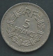 France - 5 Francs 1935 Nickel   - Laupi 15801 - 5 Francs