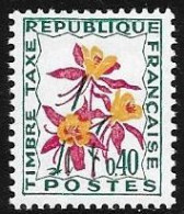 TAXE  -  TIMBRE N° 100    -  FLEUR DES CHAMPS     -   NEUF  -  1971 - 1960-.... Postfris