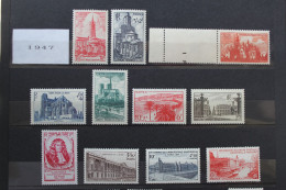 FRANCE  ANNEE COMPLETE 1947 N° YT DU N°°772 AU N°792 NEUFS ** TB 21 VALEURS - 1940-1949