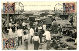 NOUVELLE CALEDONIE - NOUMEA - PLACE DU MARCHE - Nouvelle Calédonie