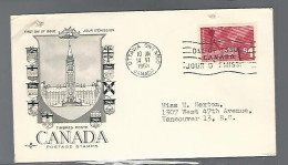58129) Canada FDC Ottawa Postmark Cancel 1963 - 1961-1970