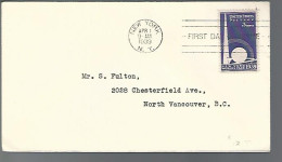 58134) USA First Day Cover New York Postmark Cancel 1939 - 1851-1940