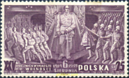 263684 HINGED POLONIA 1939 25 ANIVERSARIO DE LA LEGION POLINESA - Neufs