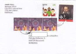 FESTIVALS, ORDER OF MALTA, FINE STAMPS ON COVER, 2021, PORTUGAL - Storia Postale