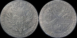 Austrian Netherlands Maria-Theresia 1/2 Kroon (couronne) 1763 - 1714-1794 Österreichische Niederlande