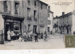 COMBRONDE ROUTE DE CLERMONT " LIBRAIRIE PAPETERIE " - Combronde