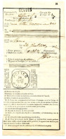 BELGIQUE - SIMPLE CERCLE RELAIS A ETOILES POTTES SUR RECU DE LETTRE RECOMMANDEE, 1902 - Postmarks With Stars