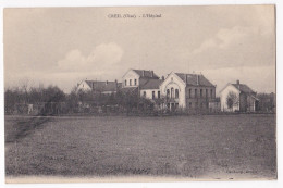 CP 29 Mars 1918, CREIL (Oise) L’Hôpital, Scan Recto Verso - Creil