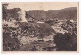 CP, Nas Furnas. Torrentes De Agua E Nuvens De Fumo, Sao Miguel , Scan Rect Verso - Açores