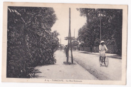 CPA , N° A 15 Tamatave – La Rue Nationale, Edition Des Etablissement J. Paoli Et Fils - Madagaskar