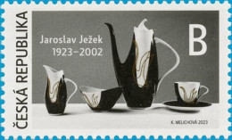 Czech Republic - 2023 - Czech Design - Jaroslav Jezek - Mint Stamp - Nuovi