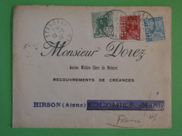 BS9 ALGERIE  BELLE LETTRE 1932  PAR AVION ORAN A HIRSON FRANCE+AFF. PLAISANT++ - Cartas & Documentos
