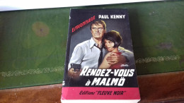 105/ RENDEZ VOUS PAR PAUL KENNY ESPIONNAGE EDITIONS FLEUVE NOIRE  / 1966 / - Autres & Non Classés