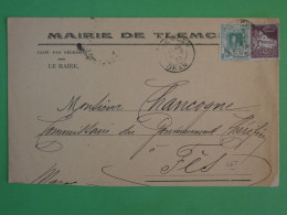 BS9 ALGERIE  BELLE LETTRE 1933 TLEMCEM  ORAN A  FES MAROC ++AFF. PLAISANT++ - Lettres & Documents