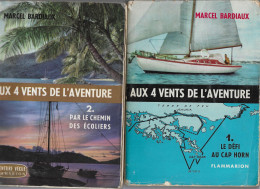 Livres Anciens 1958 Aux Quatre Coins De L'aventure En 2 Tomes - Boats