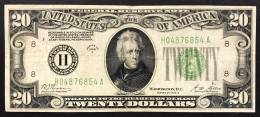 Usa U.s.a. 1928 B $20 Dollars  Pick#422b Lotto 2870 - Federal Reserve Notes (1928-...)