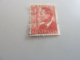 Australia - Roi George VI - 3d. - Yt 173B - Rouge - Oblitéré - Année 1950 - - Gebraucht