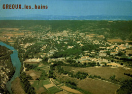 04 GREOUX LES BAINS VUE SUR LES RESIDENCES LE VERDON ET LA CITE - Gréoux-les-Bains