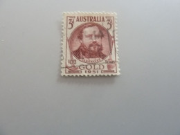 Australia - Edouard Hammon (1849-1920) Hargraves - 3d. - Yt 181 - Brun-rouge - Oblitéré - Année 1951 - - Gebraucht