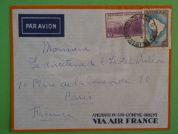 BS9 ARGENTINA  BELLE  LETTRE 1930 BUENOS AIRES A PARIS FRANCIA +COLL. HOTEL CRILLON ++AFF. INTERESSANT++++ - Lettres & Documents