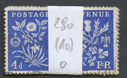 Grande Bretagne - Great Britain - Großbritannien Lot 1953 Y&T N°280 - Michel N°275 (o) - Lot De 10 Timbres - Feuilles, Planches  Et Multiples