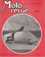 MOTO REVUE N° 1229 - 1955 -  ESSAI VESPA 55 - Motorfietsen