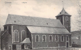 BELGIQUE - CHENEE - L'église - Carte Postale Ancienne - Andere & Zonder Classificatie