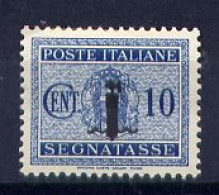 1884 - Rep. SOCIALE  - Catg. Unif. Segnatasse 61 - NH - (BA - IBE6686) - Segnatasse