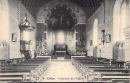 BELGIQUE - CELLES - Intérieur De L'église - Carte Postale Ancienne - Sonstige & Ohne Zuordnung