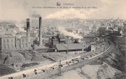 BELGIQUE - CHARLEROI - Les Fosses Sacré Madame Et Ste Barbe Et Panorama De La Ville Haute - Carte Postale Ancienne - Charleroi