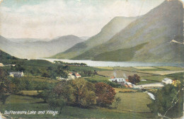 Postcard UK England Buttermere Lake And Village - Buttermere