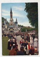 AK 132941 CHURCH / CLOISTER - Lourdes - Le Procession - Luoghi Santi
