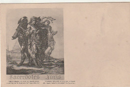 ***  Illustrateur ***  SACERDOTES JURIS - Pretres Du Droit - Vision Justinienne Précurseur Excellent état Neuf - Antes 1900