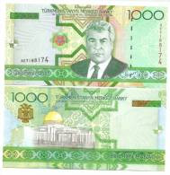 TURKMENISTAN-1000 -MANAT 2005 UNC Pick - Turkmenistán